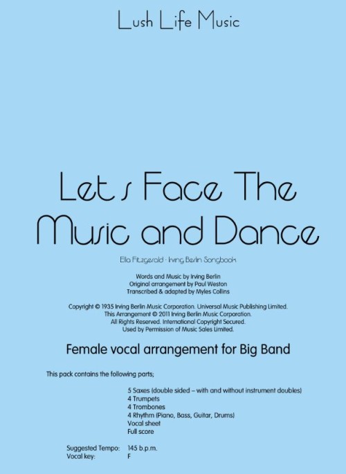 LET'S FACE THE MUSIC AND DANCE (Vocal)